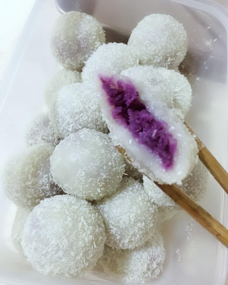 紫薯糯米糍