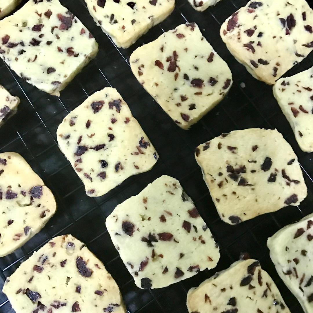 低糖少油版蔓越莓饼干