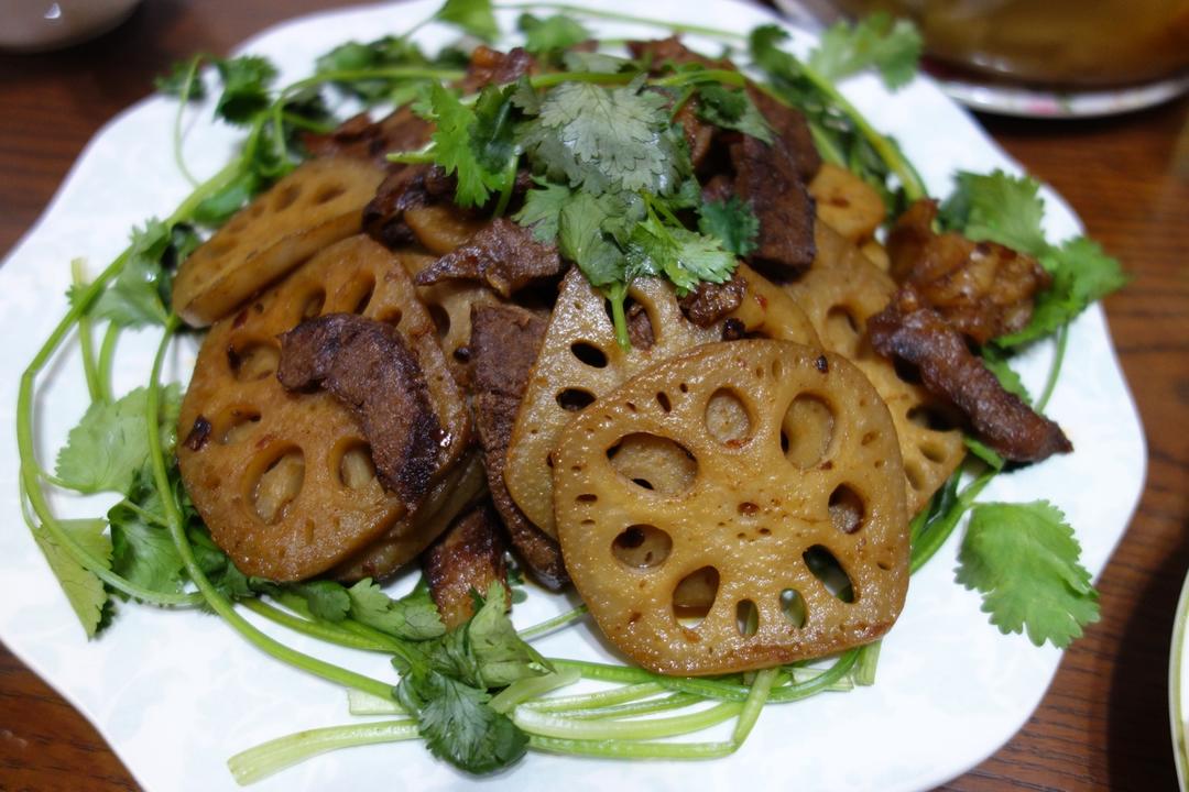 老干妈孜然莲藕