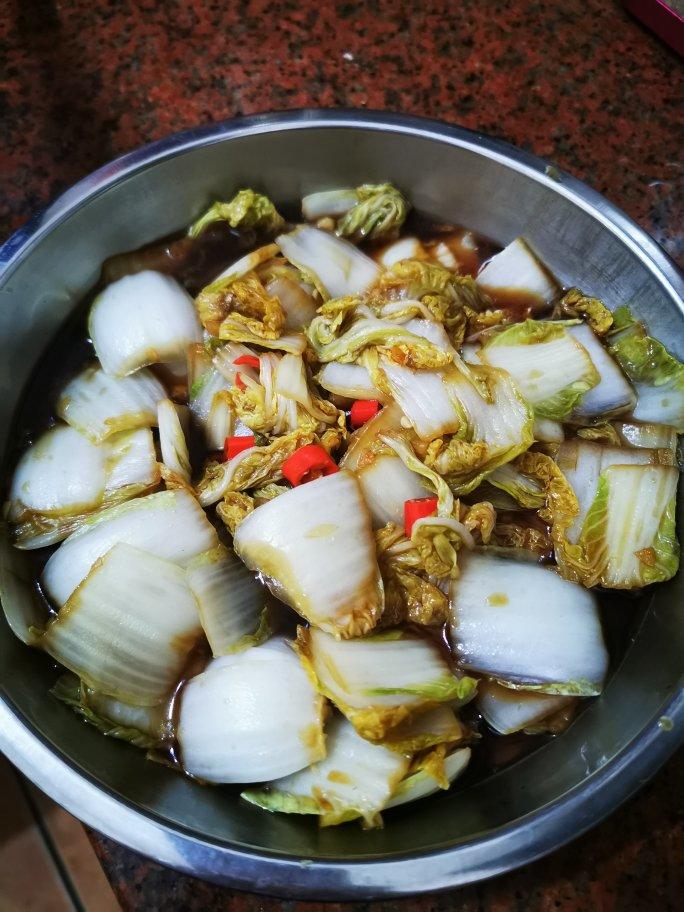 5分钟快手菜❗️巨下饭的酸辣娃娃菜，酸辣开胃❗️