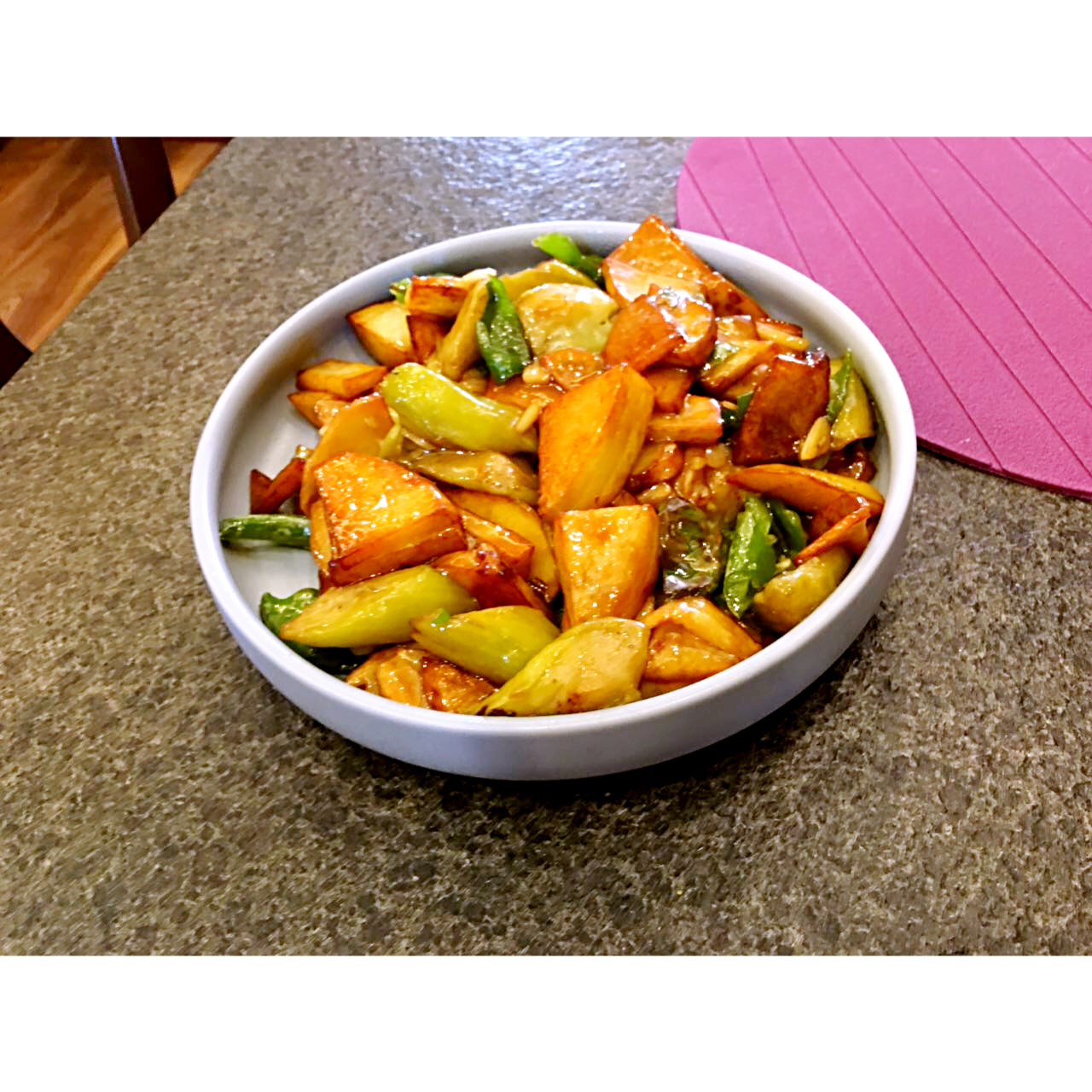 照烧鸡腿饭
