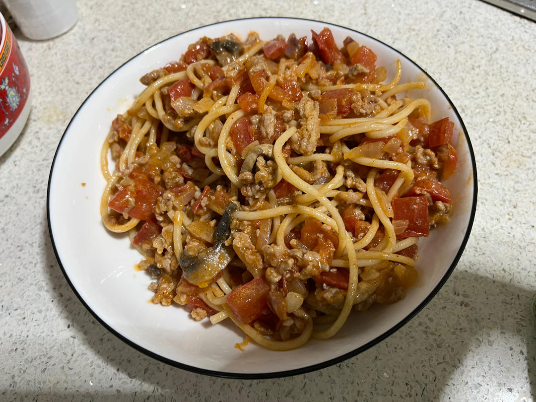 番茄肉酱意面