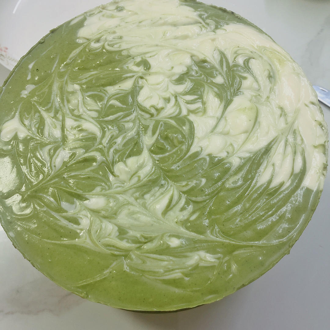 抹茶大理石慕斯
