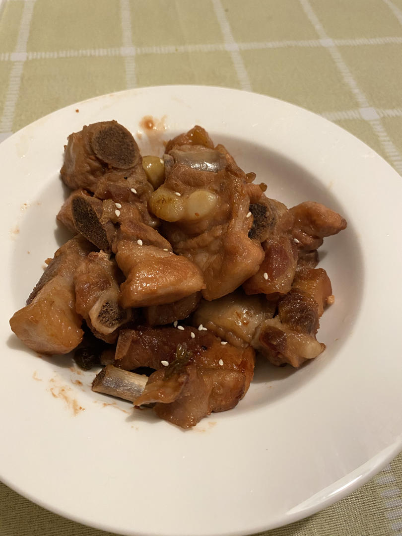 腐乳烧排骨