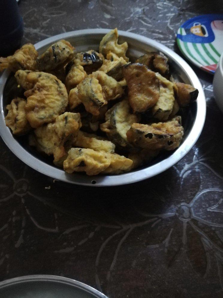 炸茄子