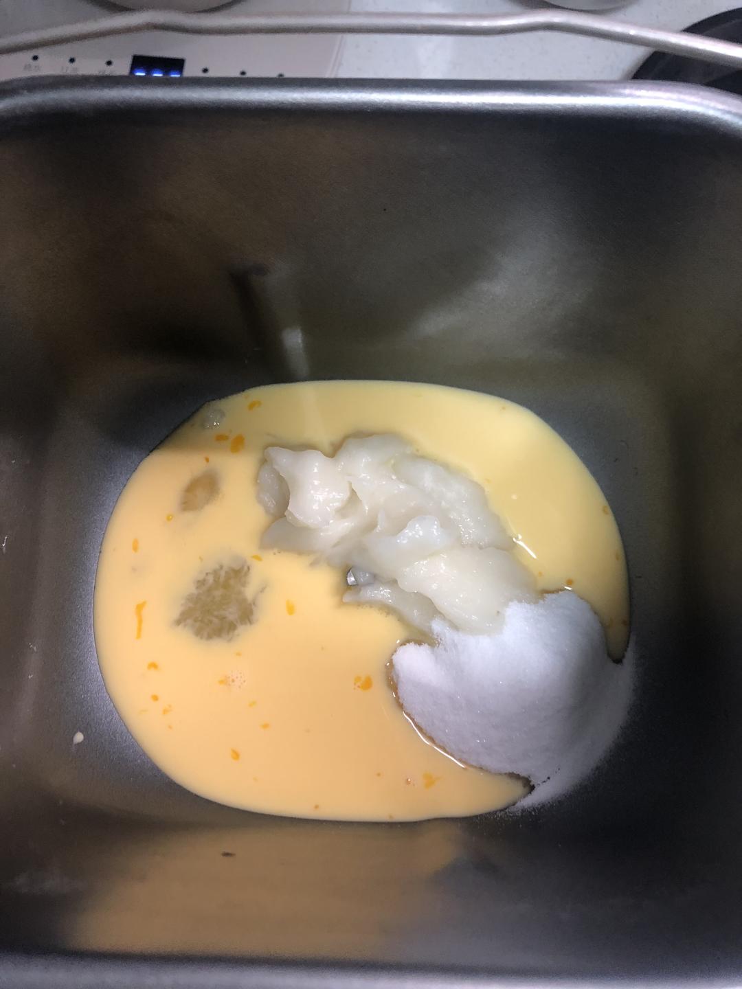 纯奶手撕吐司的做法 步骤1