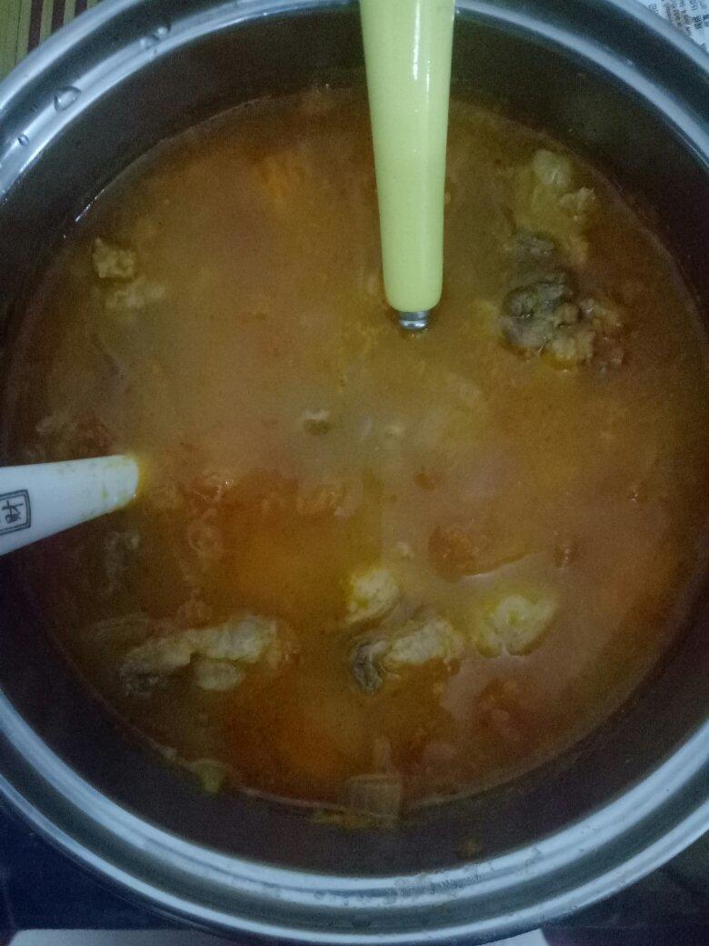 土豆番茄牛腩汤