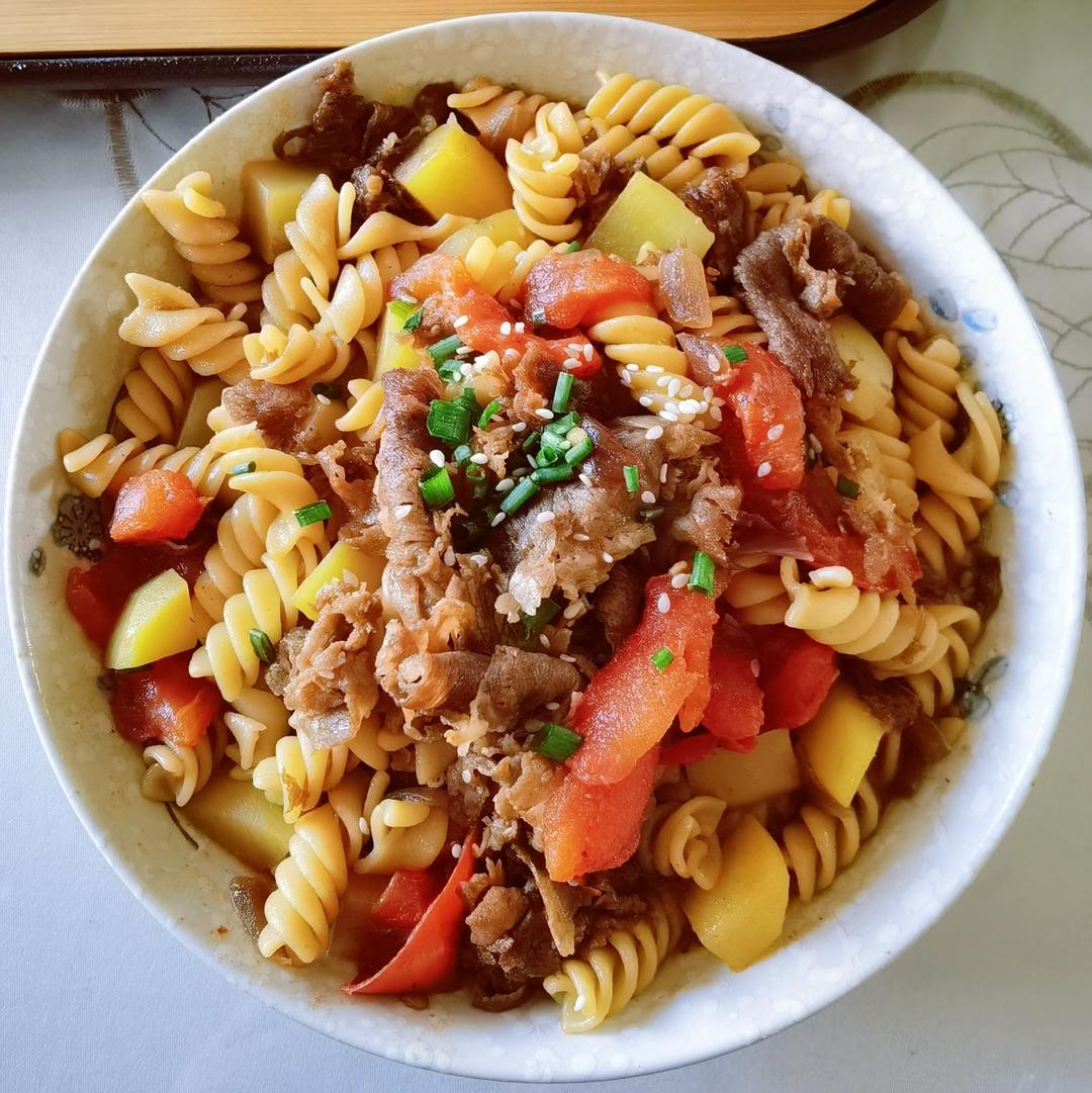 超开胃的番茄土豆肥牛汤‼️下米饭无敌了