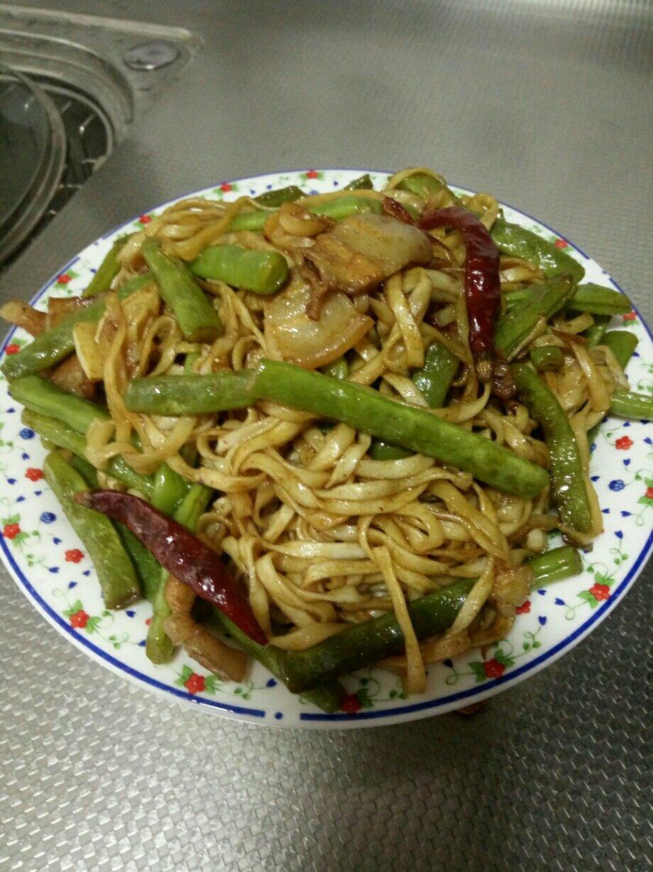 豆角焖面