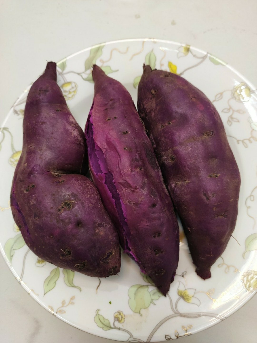 蒸紫薯（电饭锅版）