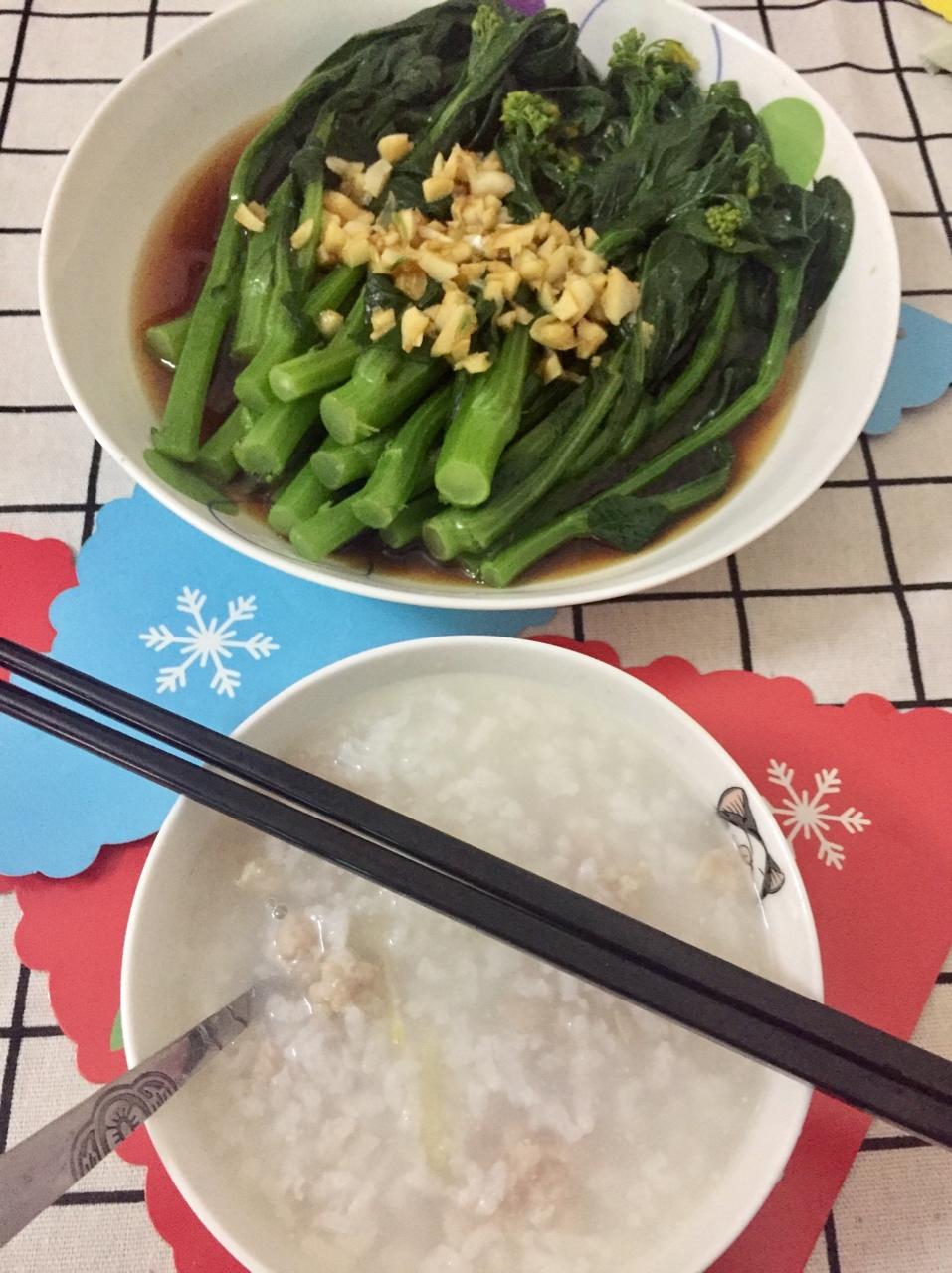 白灼菜心