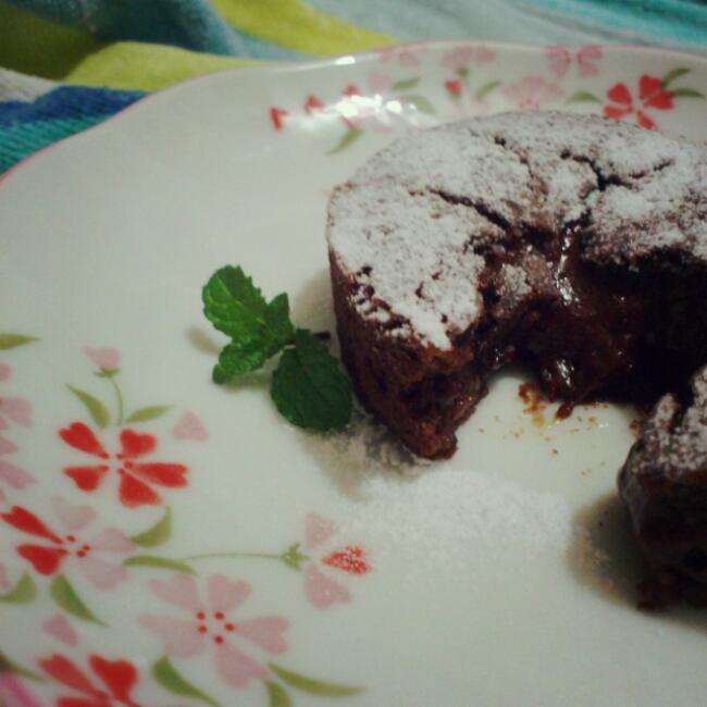 巧克力熔岩蛋糕