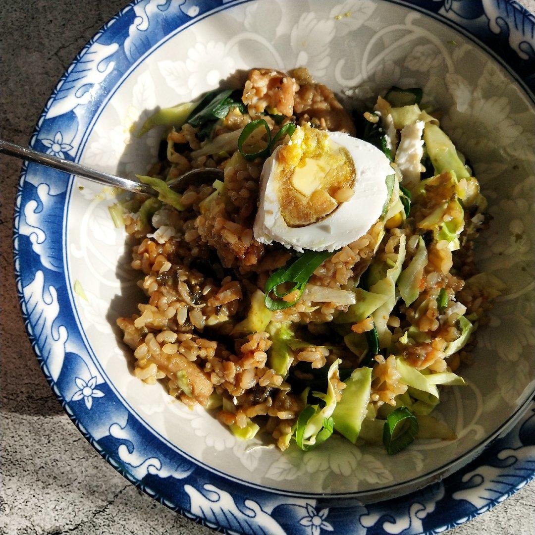 【健康三餐】鹰嘴豆鸡胸茄子饭