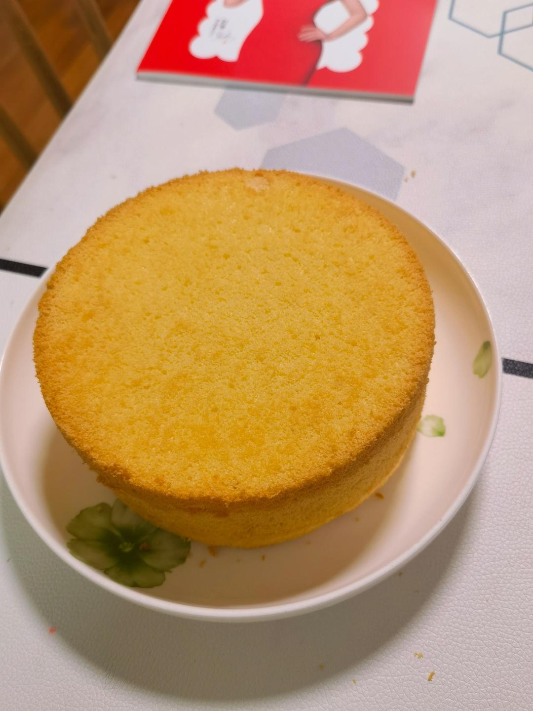 超柔软6寸戚风蛋糕(附8寸配方)零失败 超详细‼️含操作视频