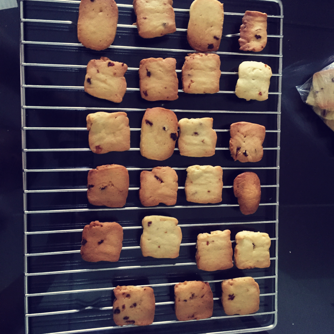 低糖少油版蔓越莓饼干