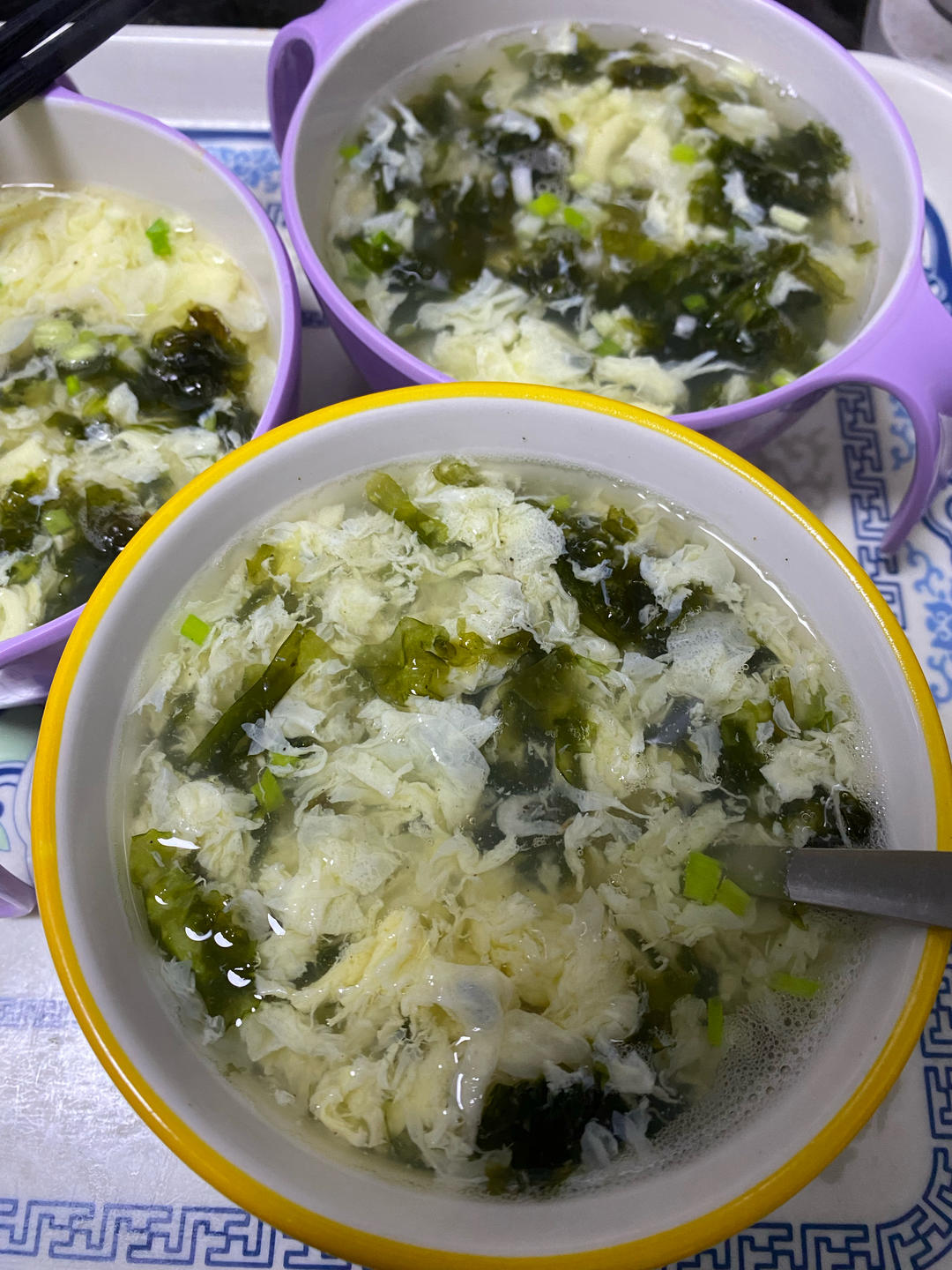 最鲜美好喝的「紫菜蛋花汤」