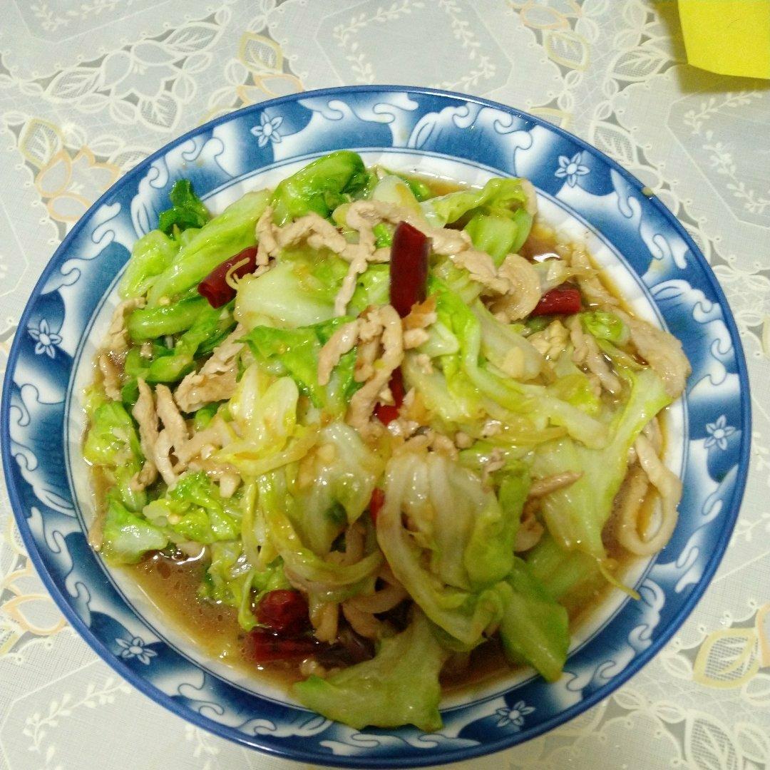 阿婆手撕包菜