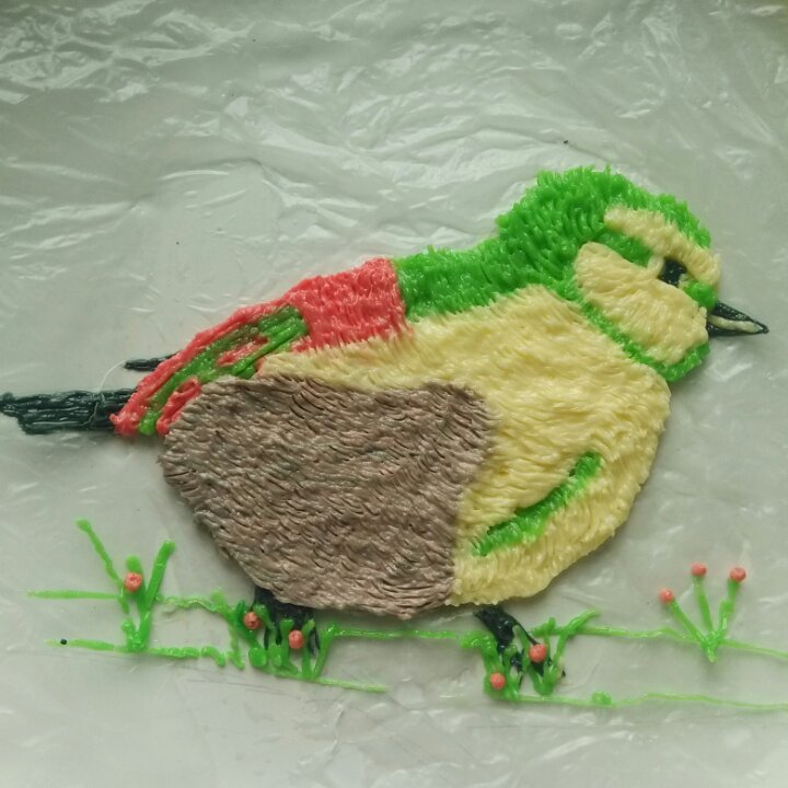 3D刺绣彩绘教程(动物毛发刷法）