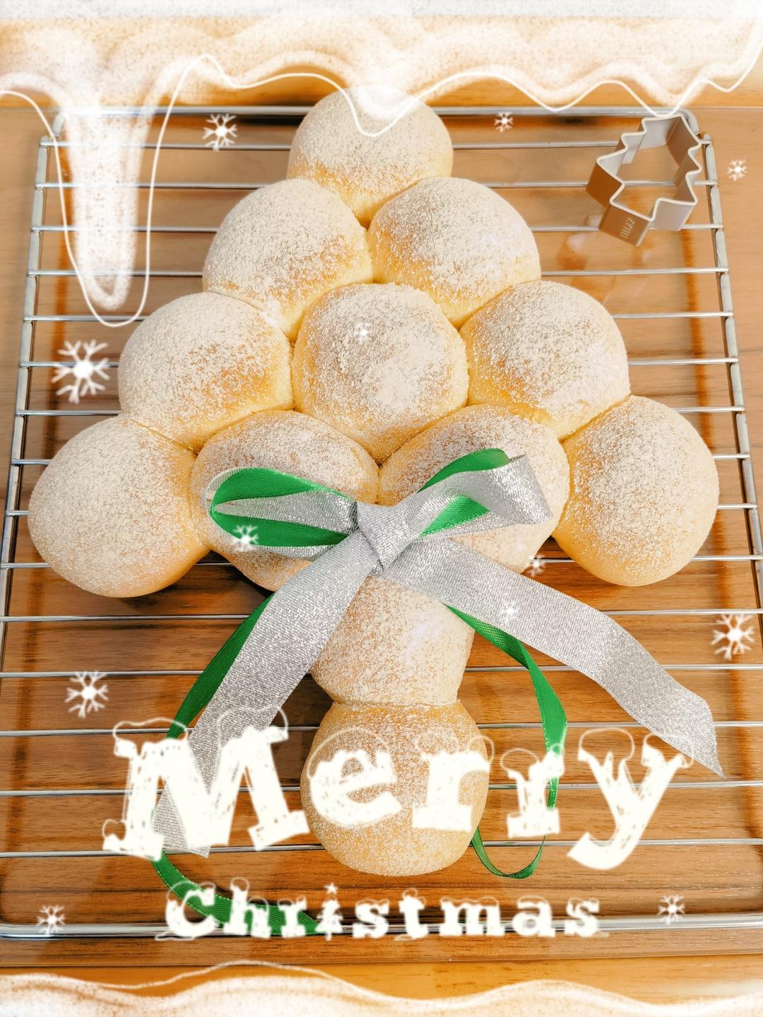 🎄手残党也能轻松凹造型的圣诞树小餐包🎄