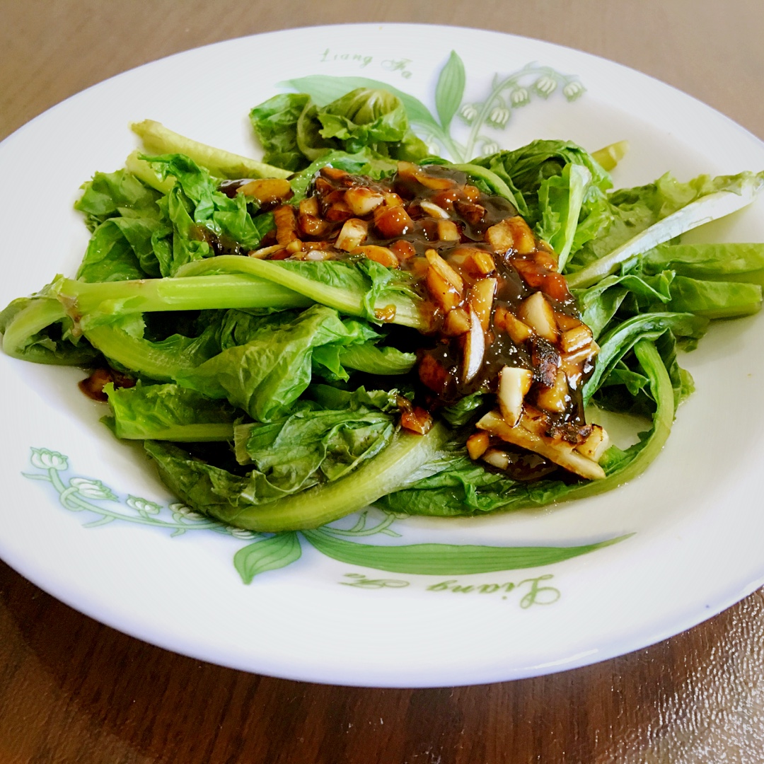 蒜蓉蚝油生菜