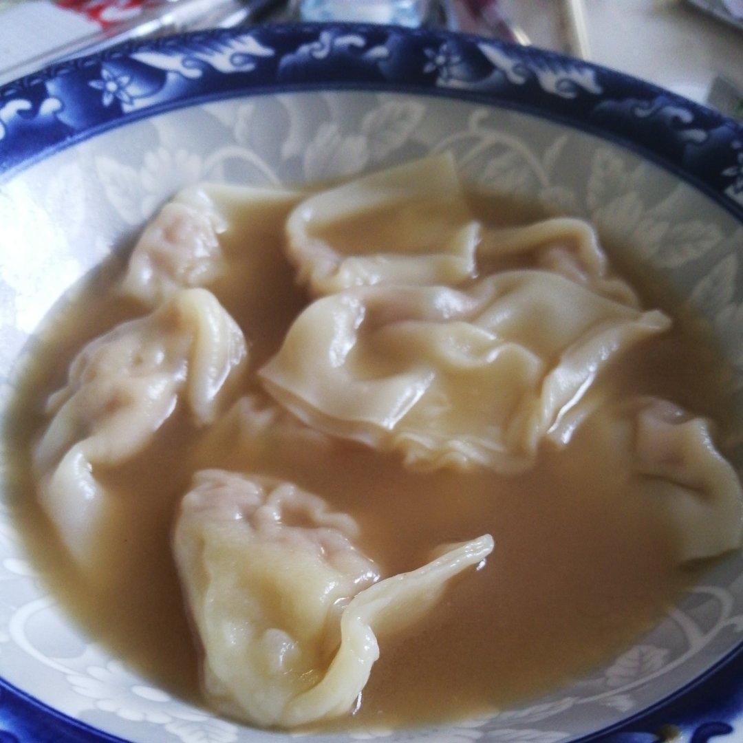 肉不柴的馄饨馅