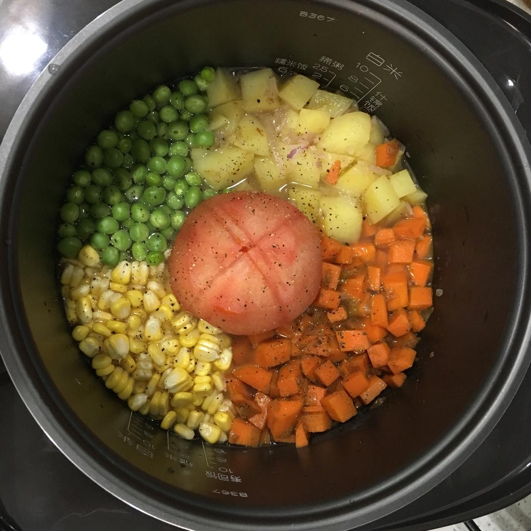 一只番茄饭