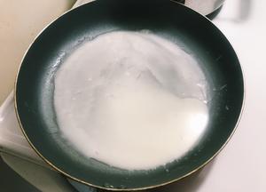 家庭/留学生平底锅简易版早餐摊鸡蛋肠粉的做法 步骤6