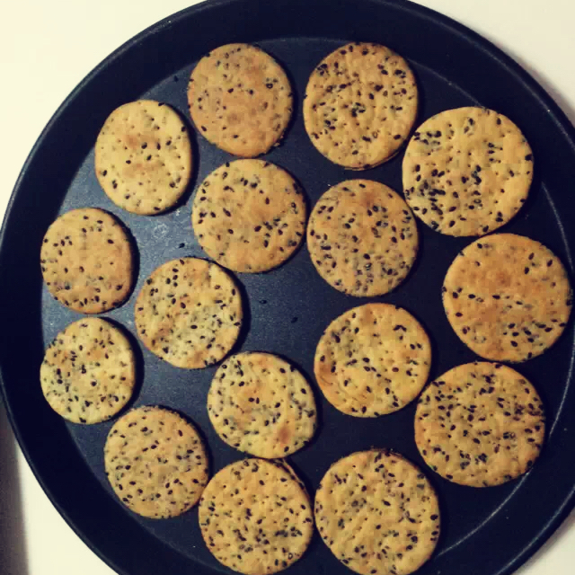 芝麻全麦苏打饼干（勾氏私房菜）