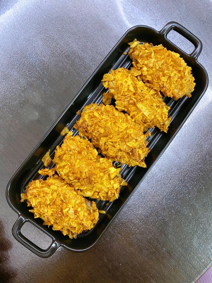 嘟嘟嘟y做的薯片鸡翅