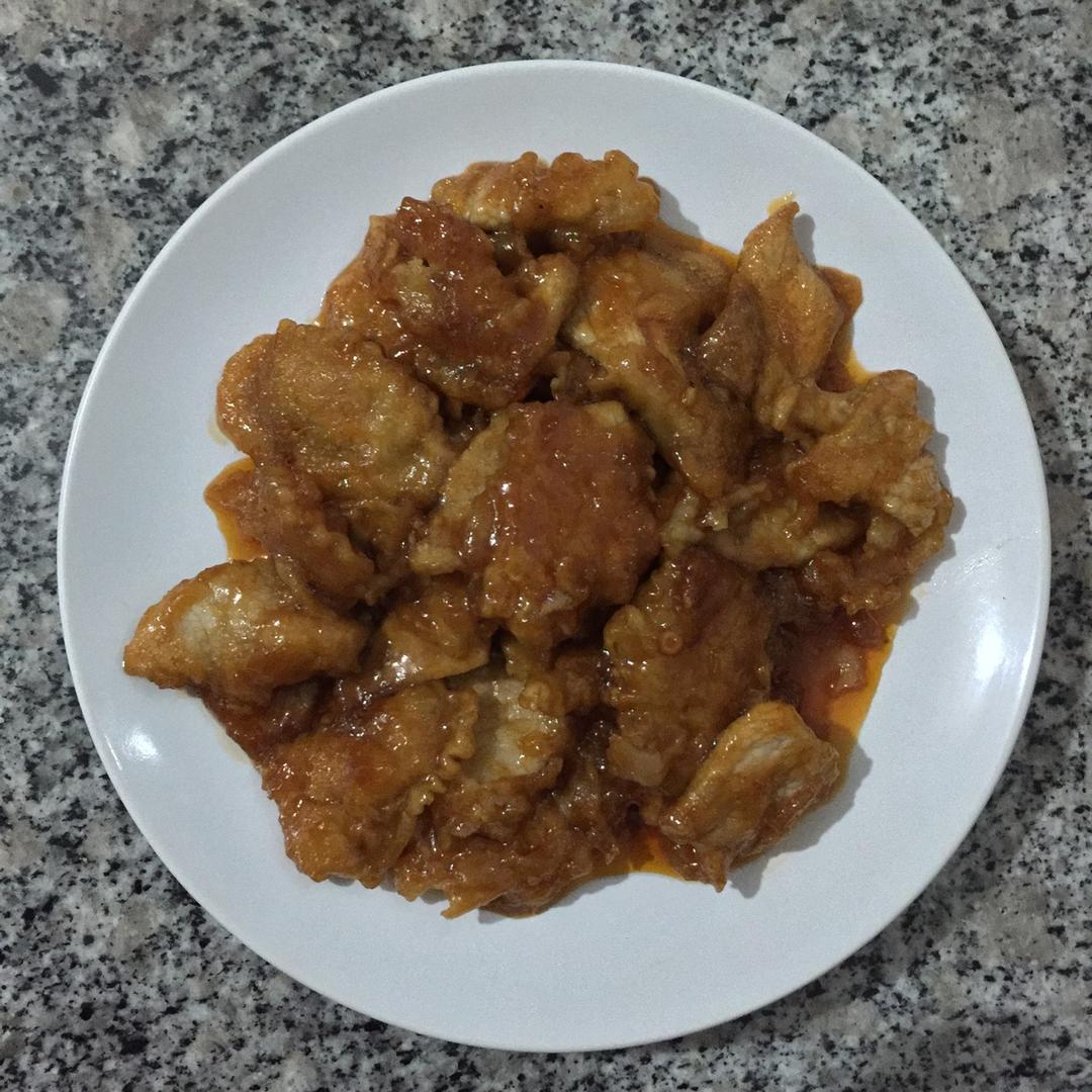 糖醋里脊（附快速万能糖醋汁）