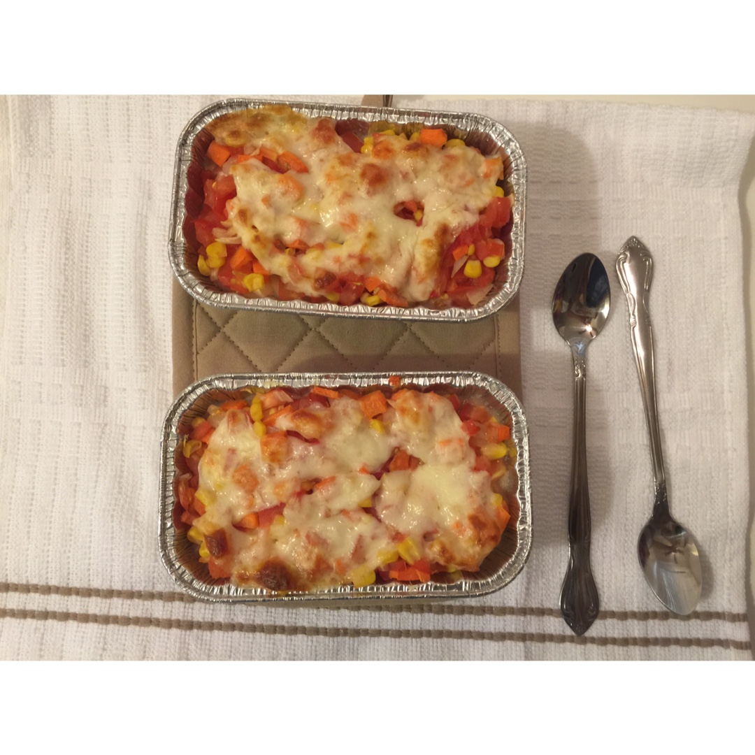 奶酪什蔬焗土豆泥