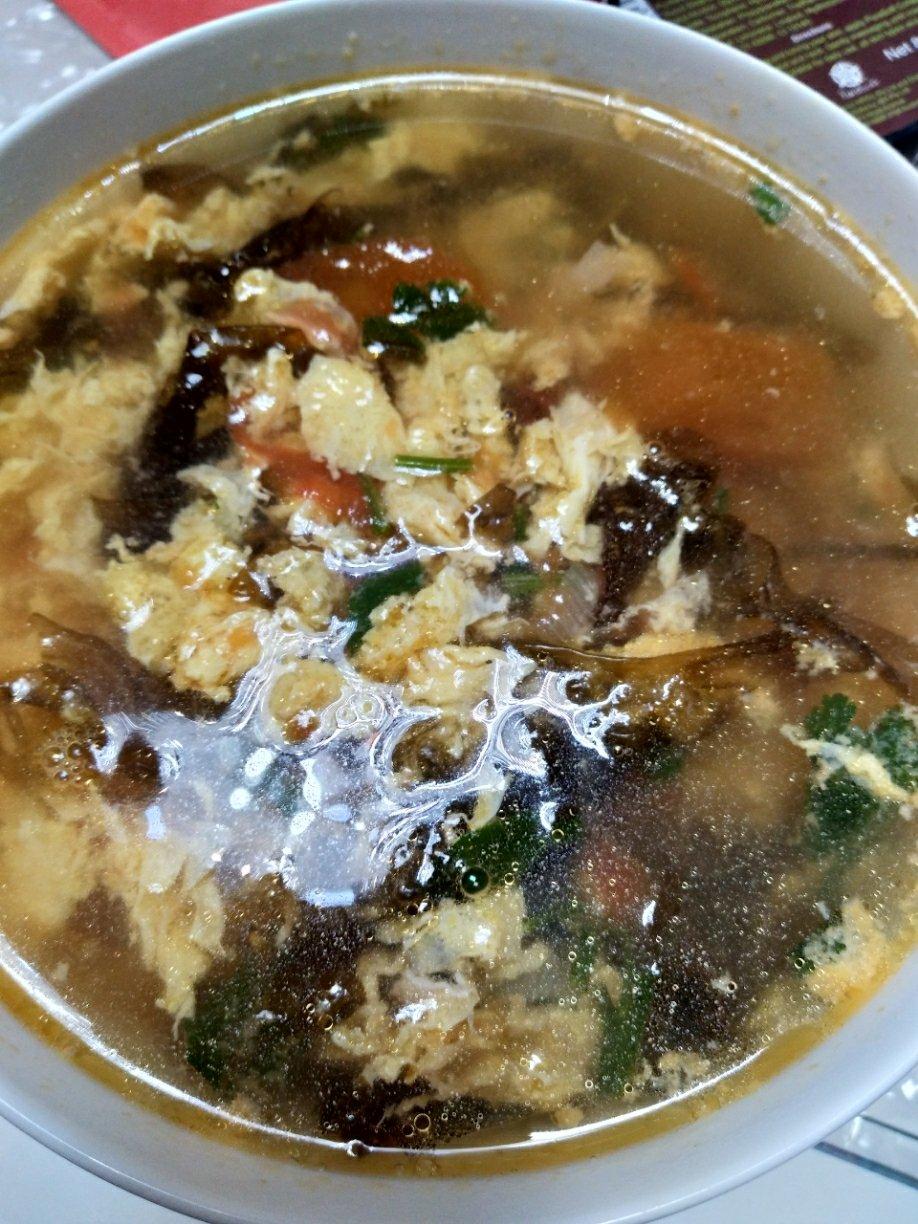 番茄紫菜鸡蛋汤