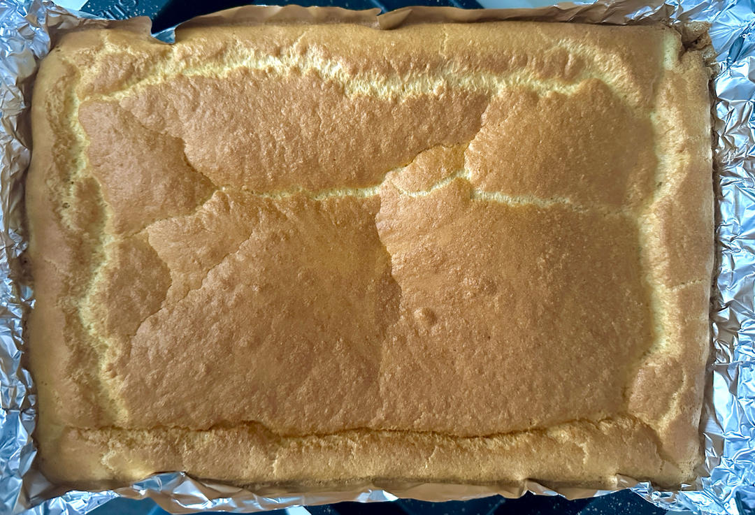 烤舒芙蕾🥞简单方便一次成功～口感绵密好吃😋