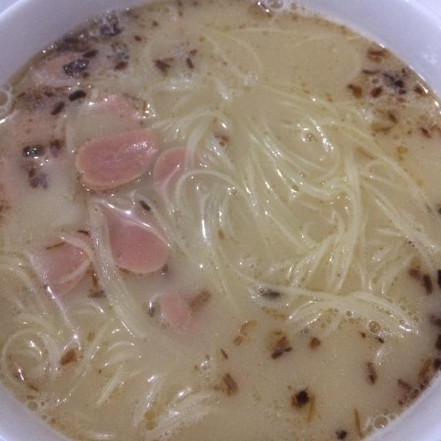 竹升汤面简易版