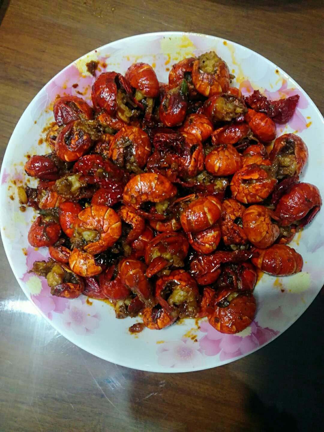 烧虾尾