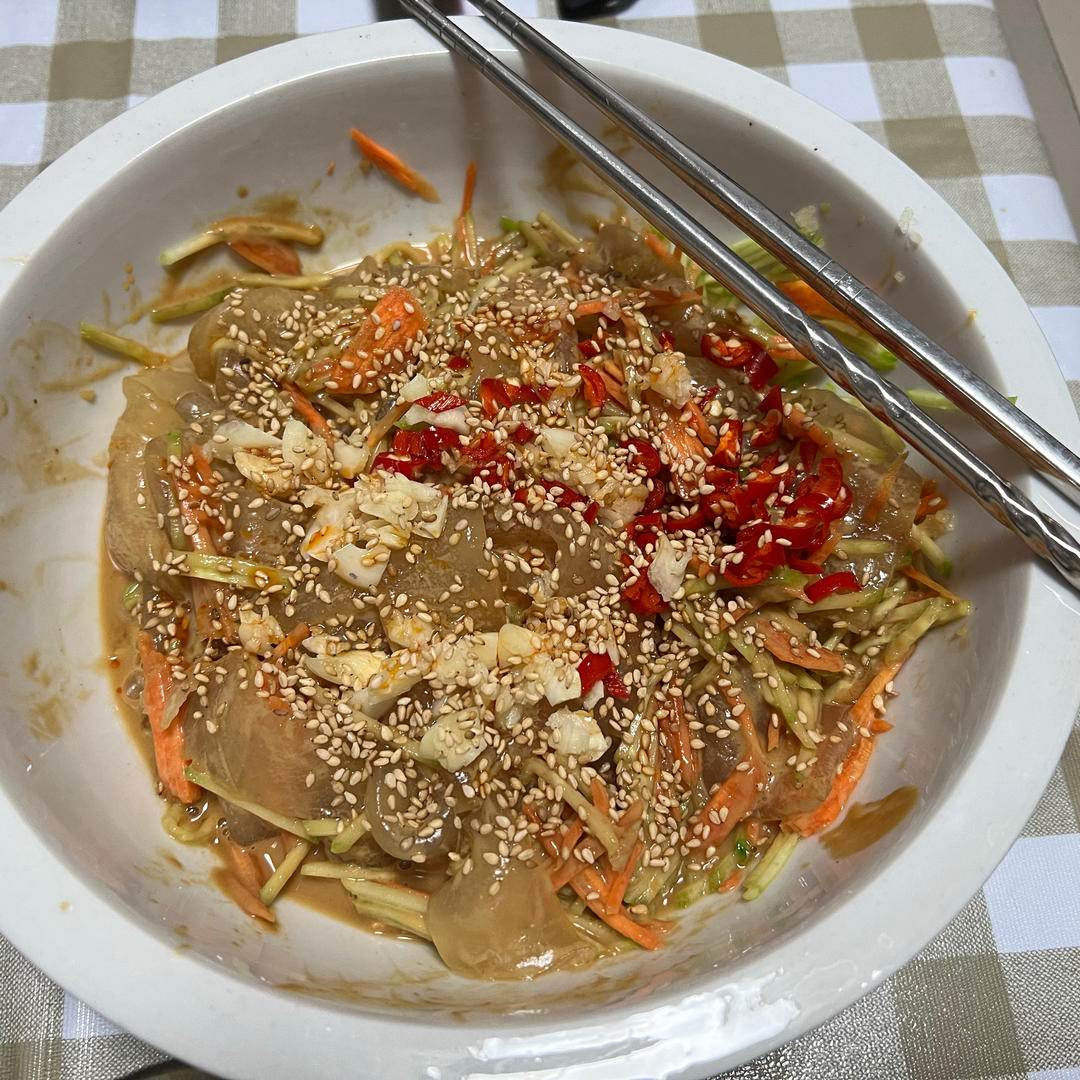 曼食慢语丨2021年夜饭-五彩大拉皮