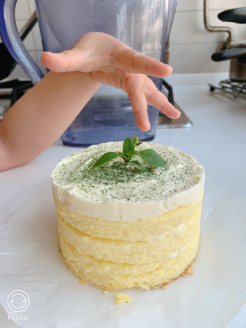 烫面轻乳酪蛋糕