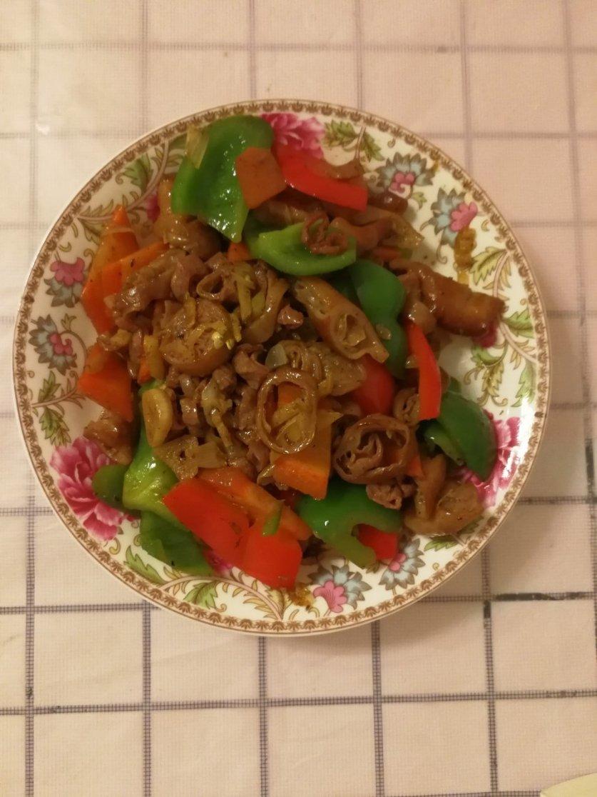 溜肥肠