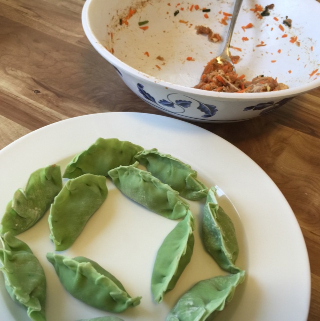 羊肉胡萝卜饺子