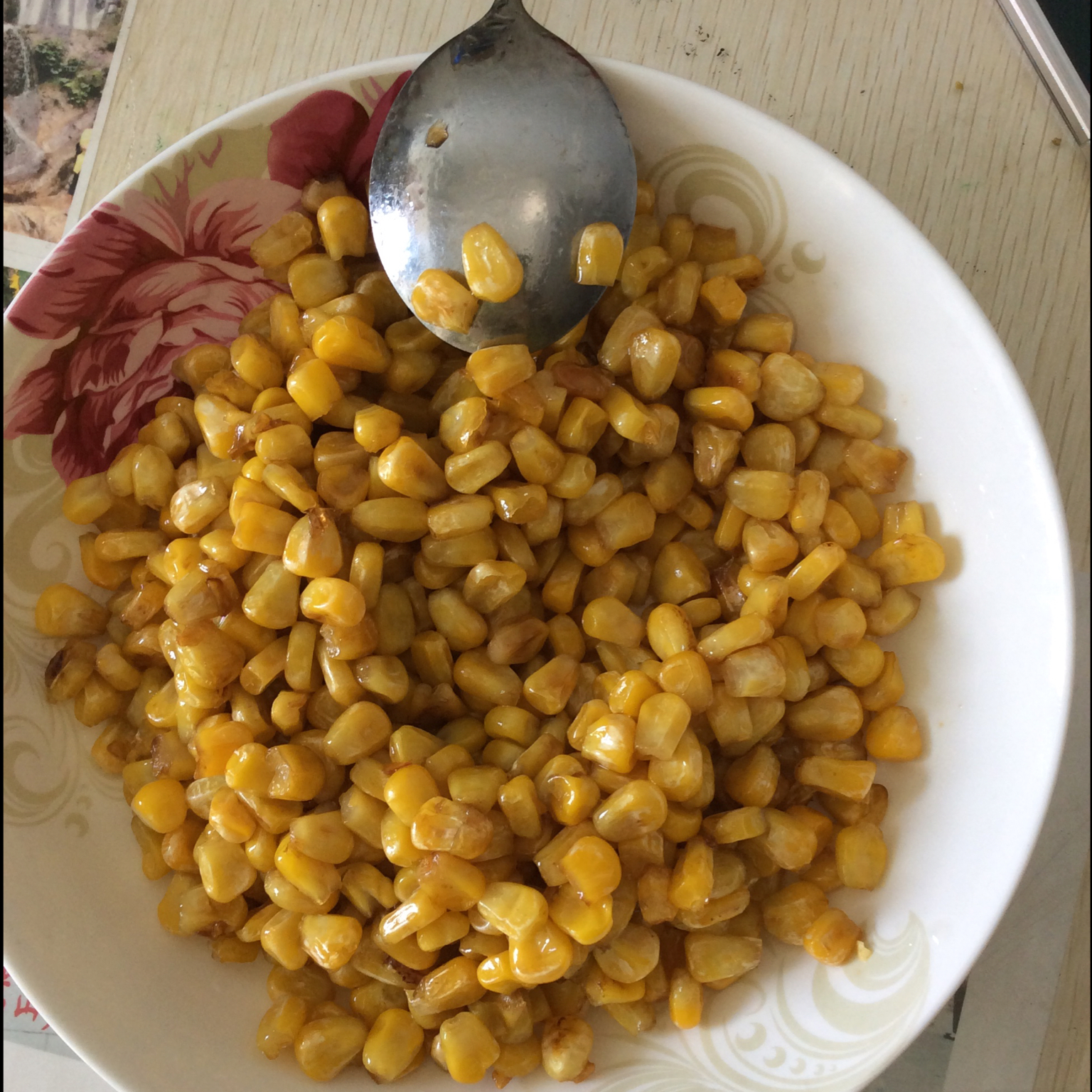 甜味松仁玉米