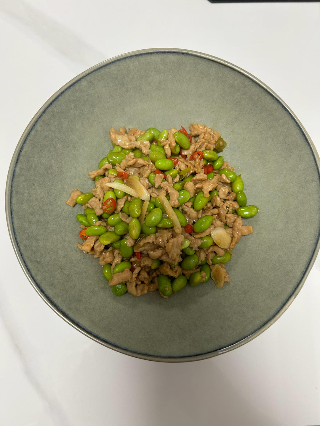 【青豆炒肉】