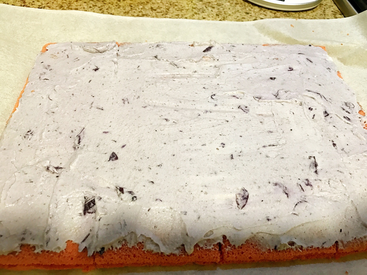 粉玫瑰蓝莓乳酪🌀蛋糕的做法 步骤8
