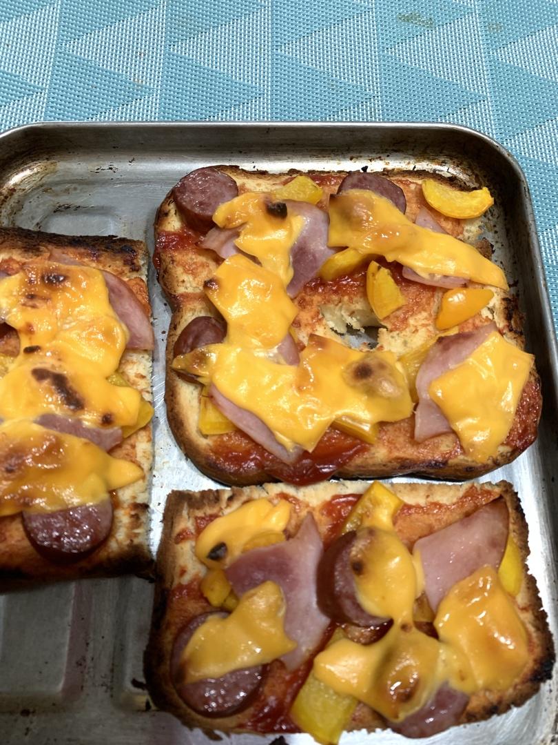 一人份吐司披萨【最好吃的披萨·快手营养早餐】