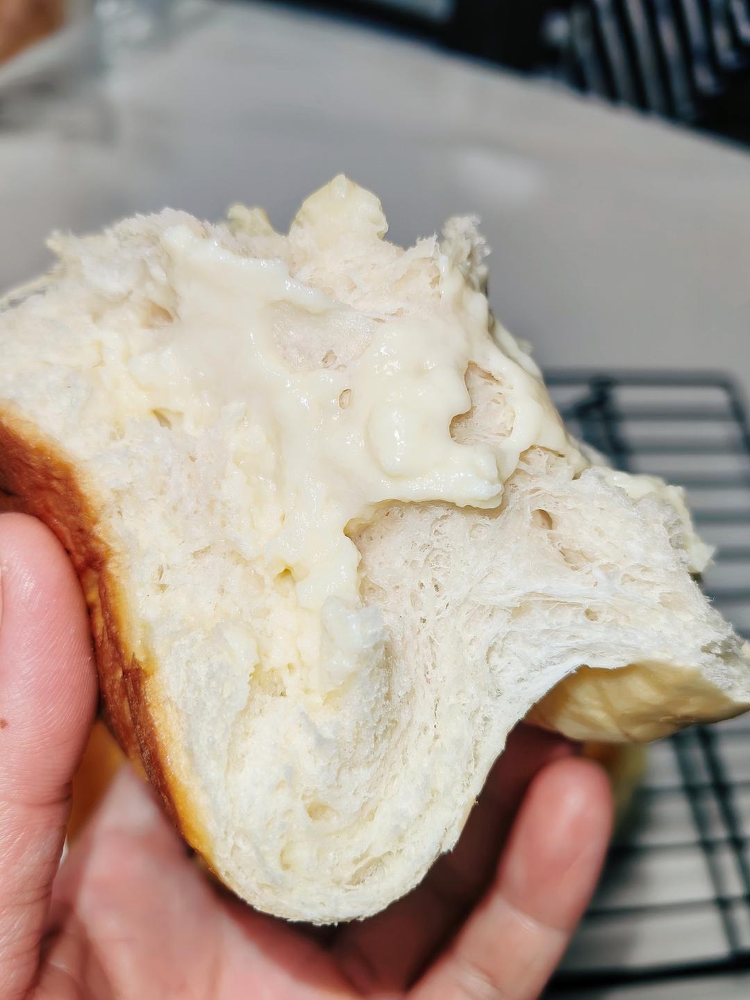 纯奶手撕吐司的做法 步骤1