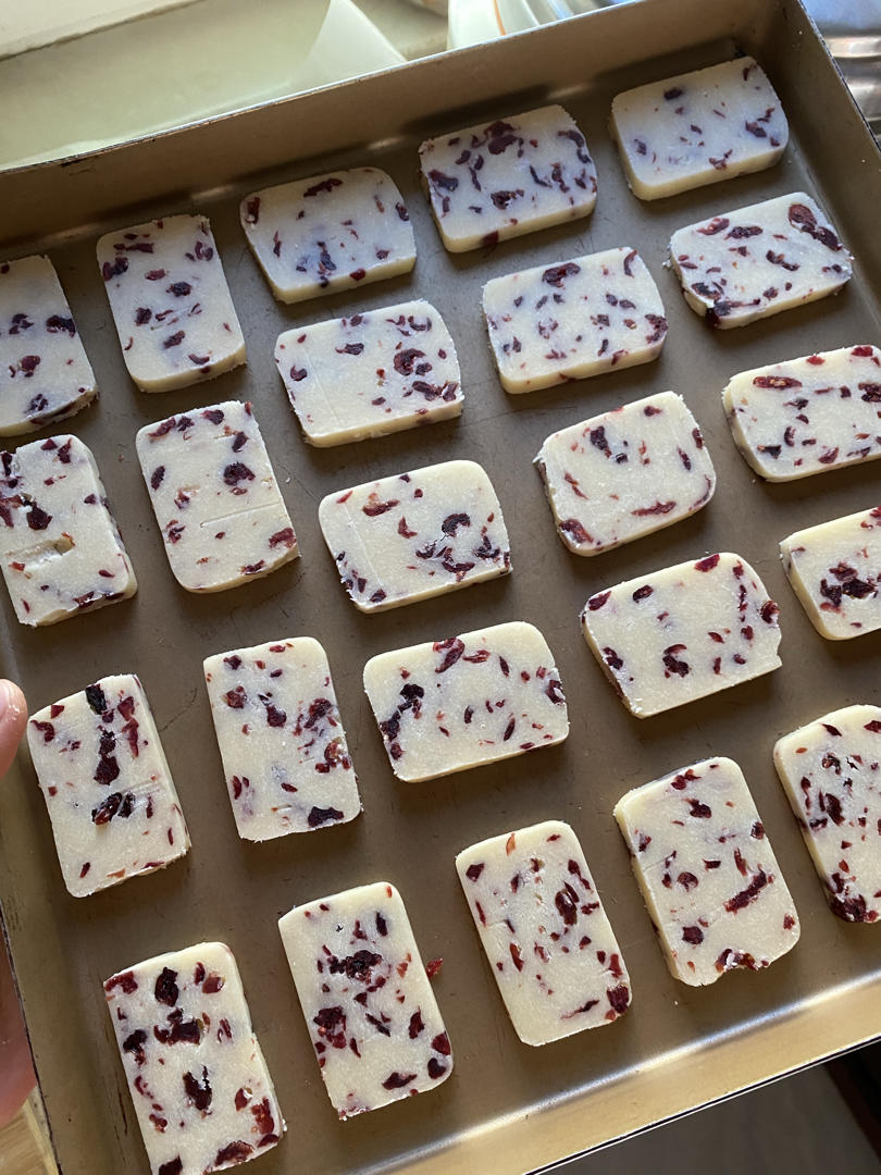 低糖少油版蔓越莓饼干