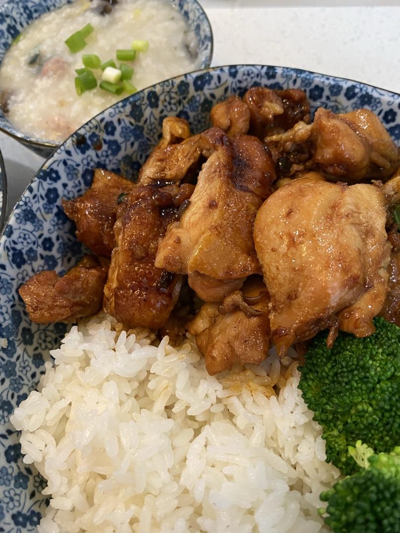 照烧鸡腿饭