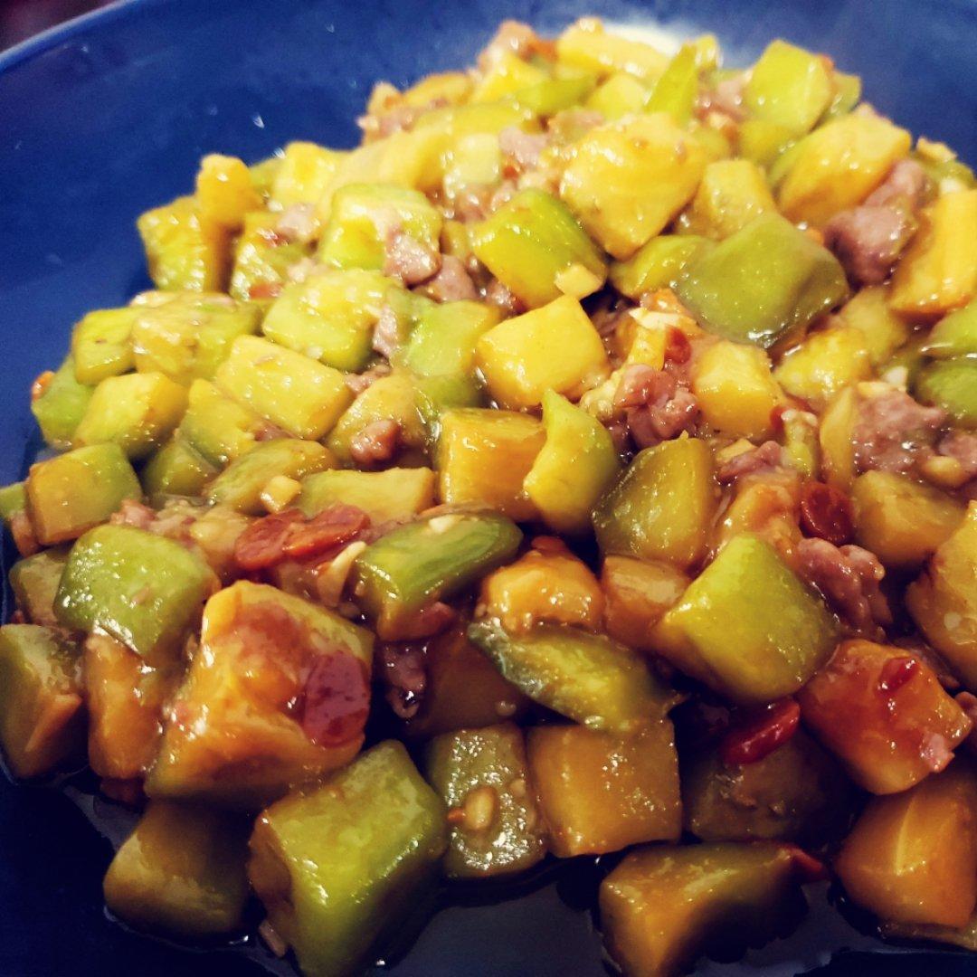 肉末绿茄子