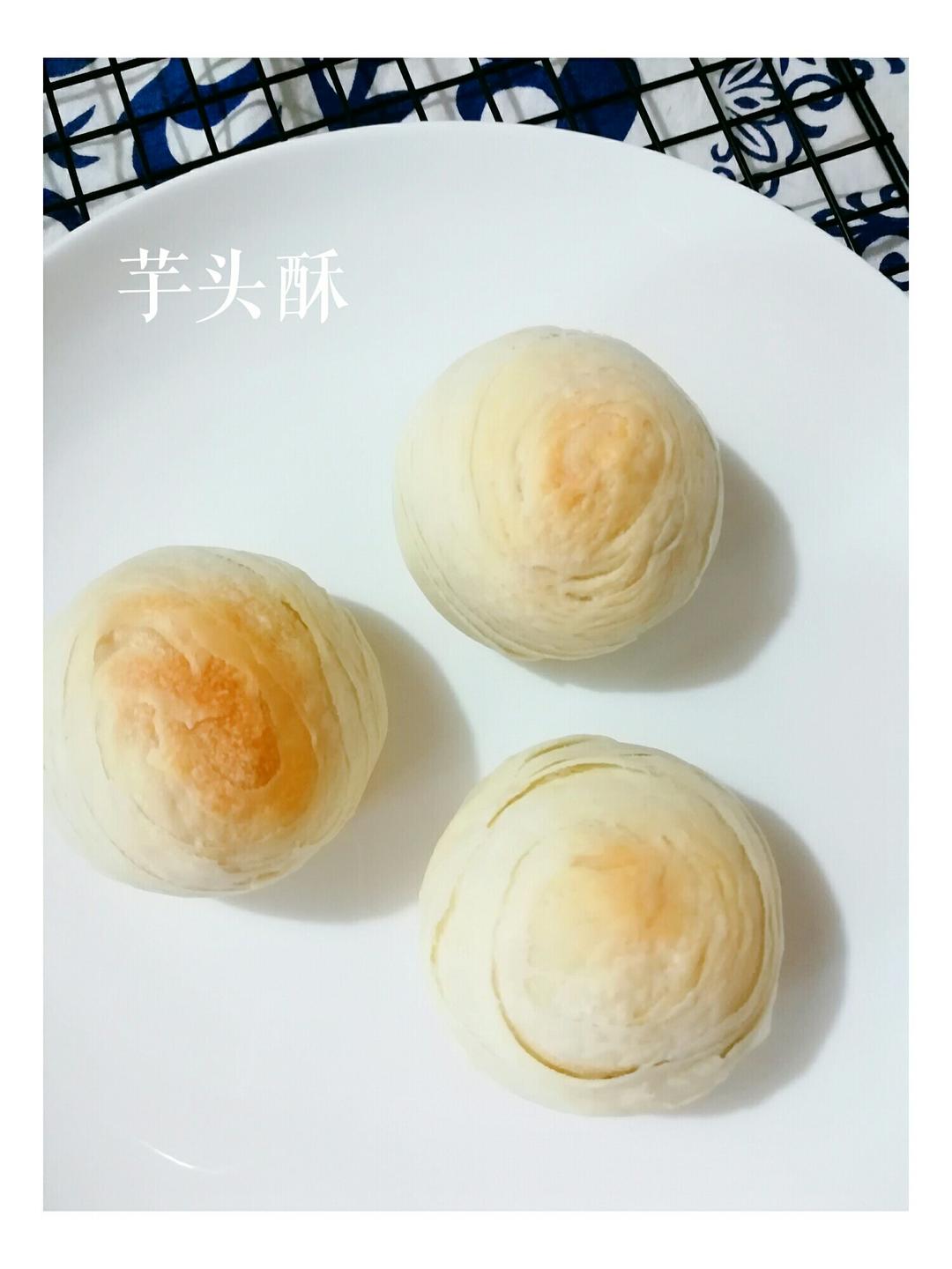 麻薯香芋酥/台湾大甲芋头酥(无猪油完美复刻2015.10修订各种抹茶酥、绿茶酥、蛋黄酥、紫薯酥通用哟）