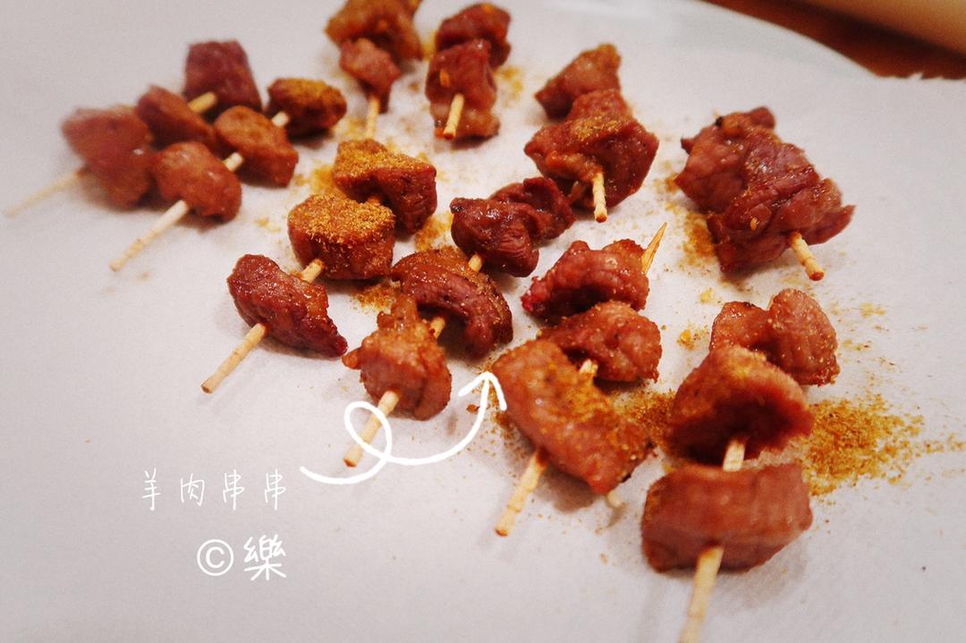 空气炸锅之羊肉串