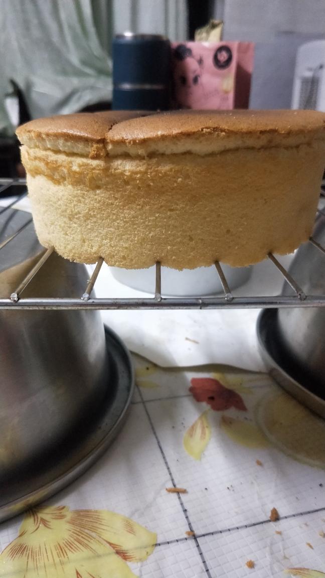 超柔软6寸戚风蛋糕(附8寸配方)零失败 超详细‼️含操作视频